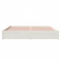 Giroletto Bianco in Legno Massello 180x200 cm 6FT Super King Giroletto Bianco in Legno Massello 180x200 cm 6FT Super King