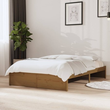 Giroletto Miele in Legno Massello 120x190 cm 4FT Small Double