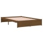 Giroletto Miele in Legno Massello 120x190 cm 4FT Small Double Giroletto Miele in Legno Massello 120x190 cm 4FT Small Double