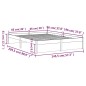 Giroletto Bianco in Legno Massello 140x200 cm Giroletto Bianco in Legno Massello 140x200 cm