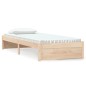 Giroletto in Legno Massello 75x190 cm 2FT6 Piccolo Singolo Giroletto in Legno Massello 75x190 cm 2FT6 Piccolo Singolo