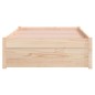 Giroletto in Legno Massello 75x190 cm 2FT6 Piccolo Singolo Giroletto in Legno Massello 75x190 cm 2FT6 Piccolo Singolo