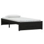 Giroletto Nero in Legno Massello 90x190 cm 3FT Single Giroletto Nero in Legno Massello 90x190 cm 3FT Single