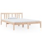 Giroletto in Legno Massello 135x190 cm 4FT6 Doppio Giroletto in Legno Massello 135x190 cm 4FT6 Doppio