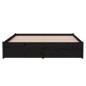 Giroletto Nero in Legno Massello 140x200 cm Giroletto Nero in Legno Massello 140x200 cm
