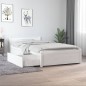 Giroletto con Cassetti Bianco 90x190 cm 3FT Single Giroletto con Cassetti Bianco 90x190 cm 3FT Single