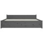 Giroletto Grigio in Legno Massello 200x200 cm Giroletto Grigio in Legno Massello 200x200 cm