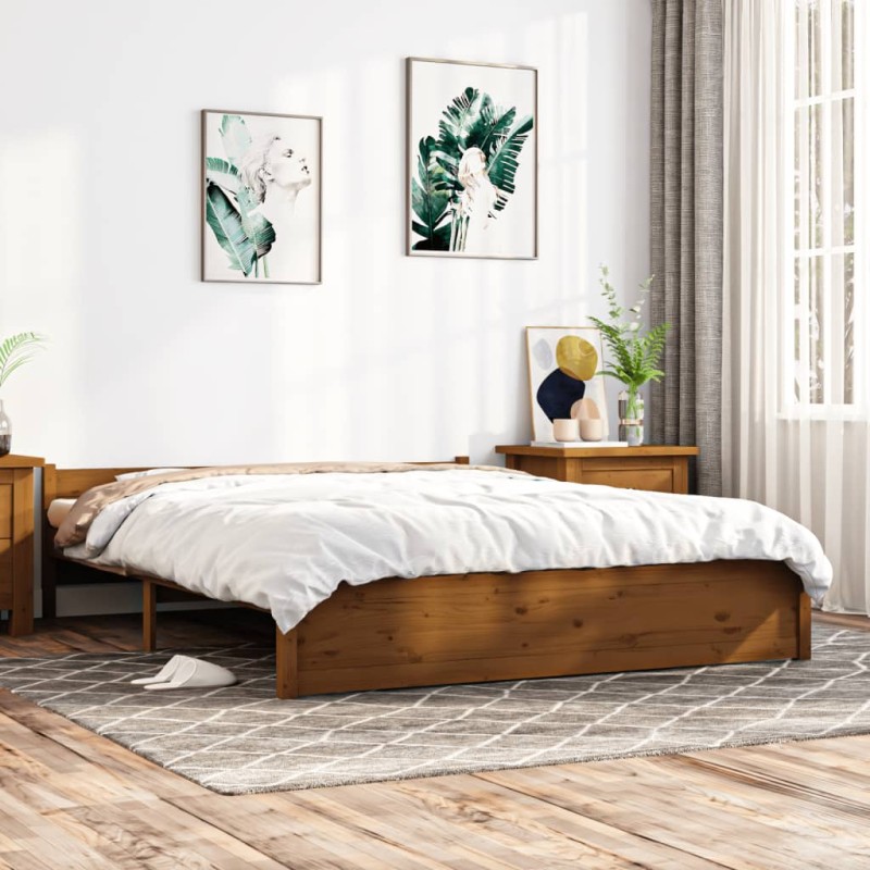 Giroletto Miele in Legno Massello 140x190 cm