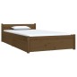 Giroletto con Cassetti Miele 100x200 cm Giroletto con Cassetti Miele 100x200 cm
