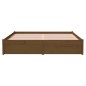 Giroletto Miele in Legno Massello 150x200 cm 5FT King Size Giroletto Miele in Legno Massello 150x200 cm 5FT King Size