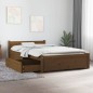Giroletto con Cassetti Miele 90x200 cm Giroletto con Cassetti Miele 90x200 cm