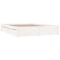 Giroletto con Cassetti Bianco 150x200 cm 5FT King Size Giroletto con Cassetti Bianco 150x200 cm 5FT King Size