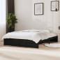 Giroletto Nero in Legno Massello 140x190 cm Giroletto Nero in Legno Massello 140x190 cm