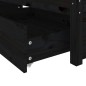 Giroletto con Cassetti Nero 140x190 cm