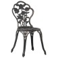 Sedie da Bistrot 2 pz in Alluminio Pressofuso Bronzo Sedie da Bistrot 2 pz in Alluminio Pressofuso Bronzo