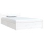 Giroletto con Cassetti Bianco 90x200 cm Giroletto con Cassetti Bianco 90x200 cm