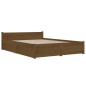 Giroletto con Cassetti Miele 120x200 cm Giroletto con Cassetti Miele 120x200 cm