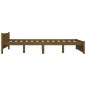 Giroletto con Cassetti Miele 150x200 cm 5FT King Size Giroletto con Cassetti Miele 150x200 cm 5FT King Size