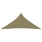 Parasole a Vela Oxford Triangolare 4x4x4 m Beige Parasole a Vela Oxford Triangolare 4x4x4 m Beige