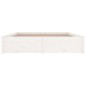 Giroletto con Cassetti Bianco 200x200 cm Giroletto con Cassetti Bianco 200x200 cm
