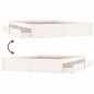 Giroletto con Cassetti Bianco 200x200 cm Giroletto con Cassetti Bianco 200x200 cm