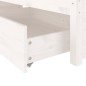 Giroletto con Cassetti Bianco 200x200 cm Giroletto con Cassetti Bianco 200x200 cm