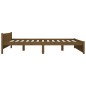 Giroletto Miele in Legno Massello 150x200 cm 5FT King Size Giroletto Miele in Legno Massello 150x200 cm 5FT King Size