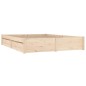 Giroletto con Cassetti 150x200 cm 5FT King Size Giroletto con Cassetti 150x200 cm 5FT King Size
