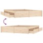 Giroletto con Cassetti 150x200 cm 5FT King Size Giroletto con Cassetti 150x200 cm 5FT King Size