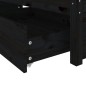 Giroletto con Cassetti Nero 150x200 cm 5FT King Size Giroletto con Cassetti Nero 150x200 cm 5FT King Size