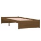 Giroletto Miele in Legno Massello 75x190cm 2FT6 Piccolo Singolo Giroletto Miele in Legno Massello 75x190cm 2FT6 Piccolo Singolo