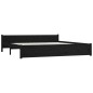 Giroletto con Cassetti Nero 200x200 cm Giroletto con Cassetti Nero 200x200 cm