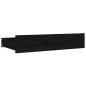 Giroletto con Cassetti Nero 180x200 cm 6FT Super King Giroletto con Cassetti Nero 180x200 cm 6FT Super King