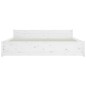 Giroletto Bianco in Legno Massello 200x200 cm Giroletto Bianco in Legno Massello 200x200 cm