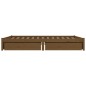 Giroletto con Cassetti Miele 140x190 cm Giroletto con Cassetti Miele 140x190 cm