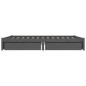 Giroletto con Cassetti Grigio 150x200 cm 5FT King Size
