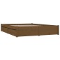 Giroletto con Cassetti Miele 120x190 cm 4FT Small Double Giroletto con Cassetti Miele 120x190 cm 4FT Small Double