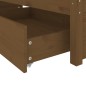 Giroletto con Cassetti Miele 120x190 cm 4FT Small Double Giroletto con Cassetti Miele 120x190 cm 4FT Small Double