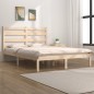 vidaXL Giroletto in Legno Massello di Pino 120x190cm Small Double vidaXL Giroletto in Legno Massello di Pino 120x190cm Small Double