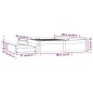 Giroletto con Cassetti Grigio 180x200 cm 6FT Super King Giroletto con Cassetti Grigio 180x200 cm 6FT Super King