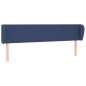 Testiera ad Orecchio Blu 163x23x78/88cm in Tessuto Testiera ad Orecchio Blu 163x23x78/88cm in Tessuto