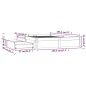 Giroletto con Cassetti Grigio 140x190 cm Giroletto con Cassetti Grigio 140x190 cm