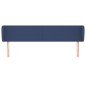 Testiera ad Orecchio Blu 163x23x78/88cm in Tessuto Testiera ad Orecchio Blu 163x23x78/88cm in Tessuto