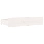 Giroletto con Cassetti Bianco 150x200 cm 5FT King Size Giroletto con Cassetti Bianco 150x200 cm 5FT King Size