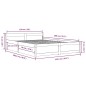 Giroletto con Cassetti Bianco 150x200 cm 5FT King Size Giroletto con Cassetti Bianco 150x200 cm 5FT King Size