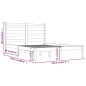 Giroletto Miele in Legno Massello Pino 150x200 cm 5FT King Size Giroletto Miele in Legno Massello Pino 150x200 cm 5FT King Size