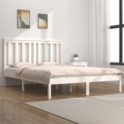 Giroletto Bianco in Legno Massello di Pino 120x200 cm