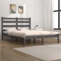 Giroletto Grigio Legno Massello Pino 180x200 cm 6FT Super King