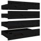 Giroletto con Cassetti Nero 140x190 cm Giroletto con Cassetti Nero 140x190 cm