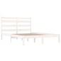 Giroletto Bianco Legno Massello Pino 180x200 cm 6FT Super King Giroletto Bianco Legno Massello Pino 180x200 cm 6FT Super King